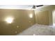 Bedroom with a ceiling fan, wall sconces and a marble floor at 2650 Riverfront Dr, Snellville, GA 30039