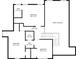 Second-story layout showcasing bedrooms and bathrooms with dimensions at 925 Sentry Ridge Xing, Suwanee, GA 30024