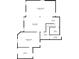 Basement floor plan with an eat-in kitchen, recreation room, and exercise room at 925 Sentry Ridge Xing, Suwanee, GA 30024