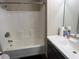 Bathroom with a bathtub and sink at 5609 Windwood Rd, Atlanta, GA 30349