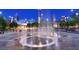 Downtown fountain view with the Atlanta skyline in the background, capturing a vibrant urban atmosphere at 795 Ponce De Leon Ne Pl # C3, Atlanta, GA 30306