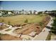 Aerial view of a park with walking trails, open green spaces, and landscaping, ideal for outdoor activities at 795 Ponce De Leon Ne Pl # C3, Atlanta, GA 30306