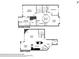 Floor plan featuring a 2-story design with the primary bedroom on the second floor at 2726 Pierce Brennen Ct, Lawrenceville, GA 30043