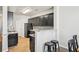 Kitchen with granite countertop bar area at 2726 Pierce Brennen Ct, Lawrenceville, GA 30043