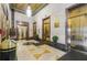 Stunning elevator lobby featuring marble floors, gold elevator doors and ornate ceilings at 32 Peachtree Nw St # 202, Atlanta, GA 30303
