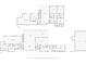 Detailed floor plan showcasing layout of the home including basement, detached garage and dimensions at 385 Grimes Bridge Rd, Roswell, GA 30075