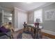 Well-lit office features a colorful rug and bright lighting at 1532 Pineview Sw Ter, Atlanta, GA 30311