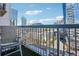 Relax on this cozy balcony with artificial turf flooring and seating with a stunning cityscape view at 3324 Peachtree Ne Rd # 1115, Atlanta, GA 30326