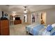 Carpeted main bedroom with view into walk-in closet and en-suite bathroom at 67 Mossy Oak Ln, Dallas, GA 30157