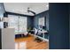 Bright home office space featuring a large window, modern desk, and stylish decor at 1354 Fernwood Ne Cir, Brookhaven, GA 30319