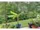 Lush backyard with greenery at 10166 Benton Woods Dr, Covington, GA 30014