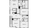 Second-floor floorplan shows the primary bedroom, bedrooms, bathrooms and loft at 1420 Windance Lake Dr, Loganville, GA 30052