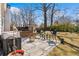 The backyard features a cozy patio and a fire pit area, offering a great outdoor living space at 1060 Mclinden Se Ave, Smyrna, GA 30080