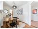 Cozy dining area with a wooden table and stylish decor at 1060 Mclinden Se Ave, Smyrna, GA 30080