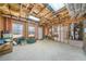 Unfinished basement ready for renovation, with exposed ceiling and concrete floor at 4790 Maristone Landing Way, Cumming, GA 30040