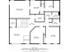 Floor plan of the third floor featuring a primary bedroom, laundry room and Gathering room at 4790 Maristone Landing Way, Cumming, GA 30040
