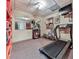 Finished basement gym with work-out equipment and large mirrors at 1012 Jubilee Way, Powder Springs, GA 30127