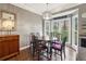 Inviting dining area with bay window and seating for six at 2795 Kakki Ct, Marietta, GA 30062