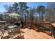 Outdoor deck with table and chairs, perfect for relaxing and entertaining at 2986 Nestle Creek Dr, Marietta, GA 30062