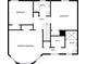 Detailed floor plan showcasing the layout of bedrooms, bathrooms, and closet on the upper level at 4396 Shelley Nw Ln, Lilburn, GA 30047