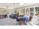 Bright sunroom with many windows and a view of the outdoors at 663 Foxcroft Circle Se, Marietta, GA 30067