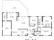 Detailed floor plan layout with room dimensions, showing the deck layout at 436 Carolwood Ln, Atlanta, GA 30342