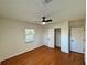 Comfortable bedroom with hardwood floors, closet, and ample natural light at 3113 Bellgreen Way, Decatur, GA 30032