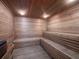 Cozy sauna with wooden benches and natural wood finish at 3481 Lakeside Ne Dr # 1705, Atlanta, GA 30326