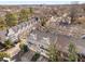 Aerial view of a well-situated townhome community close to city amenities and mature trees at 1204 Village Se Ct, Atlanta, GA 30316