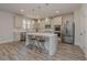 Modern kitchen with stainless steel appliances and center island at 325 Caledonia Ct, Peachtree City, GA 30269