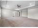 Large main bedroom with tray ceiling, neutral walls, and carpet flooring at 72 Summer Nw Pl, Cartersville, GA 30121