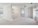 Upstairs loft space with chandelier and neutral carpet at 1059 Hedge Rose Ne Ct, Atlanta, GA 30324