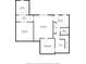 Basement floor plan with Gathering room, media room, office, exercise room, wet bar, and bathroom at 1554 Sage Ridge Dr, Marietta, GA 30064