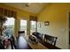 Bright dining room featuring a view through the door, with neutral colors and attractive decor at 352 Lauren Ln, Woodstock, GA 30188