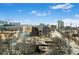 Excellent neighborhood and cityscape view from the unit's large windows at 115 W Peachtree Nw # 405, Atlanta, GA 30313