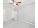 Spacious bedroom with neutral carpeting and natural light at 159 Park Lane, Fairburn, GA 30213
