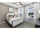 Serene bedroom featuring neutral colors and soft lighting at 159 Park Lane Ln, Fairburn, GA 30213