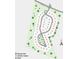 A site map showing available homesites in a new construction community at 5955 Misty Hill Ln, Buford, GA 30518