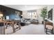 Fun game room with foosball table, comfortable seating, and stylish decor at 5955 Misty Hill Ln, Buford, GA 30518