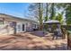 Relaxing backyard deck with shade structure, perfect for outdoor enjoyment at 2350 Brenda Se Dr, Smyrna, GA 30080