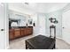 Elegant bathroom with dual sinks, granite countertops, and a large mirror with great lighting at 1119 Simonton Glen Way, Lawrenceville, GA 30045
