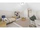 Finished room with a comfortable beanbag chair, carpeted floors, and a mounted tv at 1119 Simonton Glen Way, Lawrenceville, GA 30045