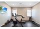 Bright exercise room featuring workout equipment and natural light at 18 Polo Ne Dr, Atlanta, GA 30309