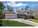 Charming home with a two-car garage, beautifully landscaped front yard, and inviting curb appeal at 260 Mansell Cir, Roswell, GA 30075
