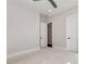 Neutral bedroom with carpeted floor, ceiling fan and white trim at 320 Dodd Ln, Alpharetta, GA 30005