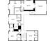 Layout of the second floor showing bedrooms, bathrooms, and walk-in closets at 320 Dodd Ln, Alpharetta, GA 30005