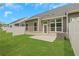 Well-maintained backyard with a concrete patio and privacy fence offers a space to relax and entertain at , Mcdonough, GA 30253