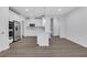 Modern kitchen with white cabinets, stainless steel appliances, and a spacious island at , Mcdonough, GA 30253