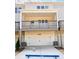 New townhome featuring a two-car garage and second story balcony with railings at 4814 Floydwood Ln, Mableton, GA 30126