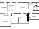 Floor plan of the basement showcasing unfinished spaces, a utility room, and a bathroom at 3435 Macland Rd, Powder Springs, GA 30127
